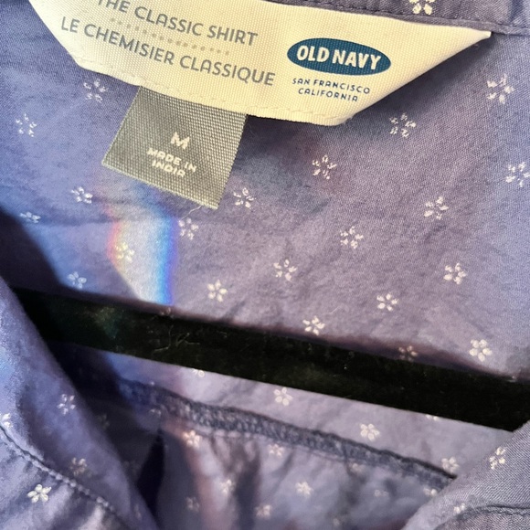 Old Navy Floral Button-Up Shirt - Picture 2 of 2